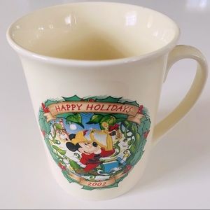 Vintage Disney 2002 Mickey Mouse Christmas Mug